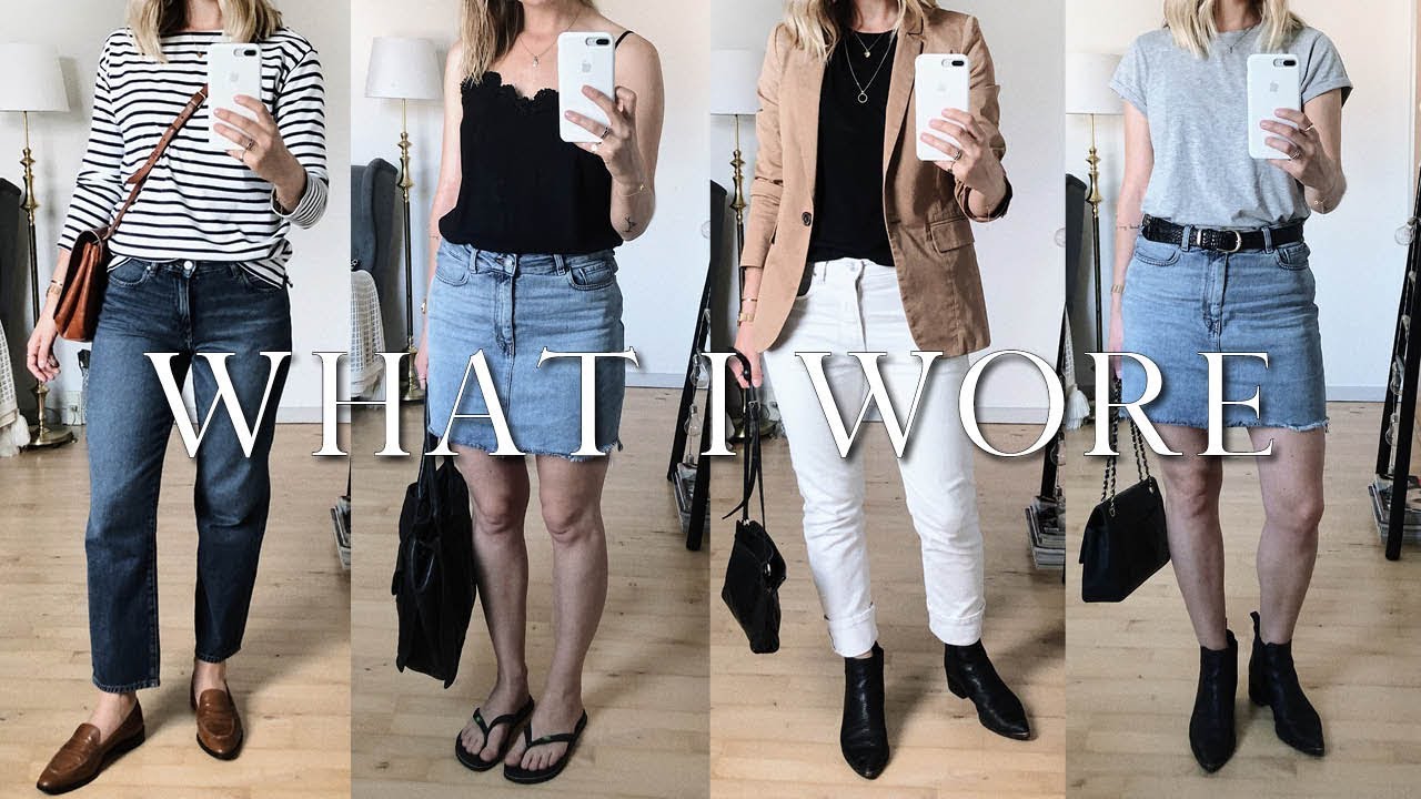 A week of minimal outfits | What I wore this week