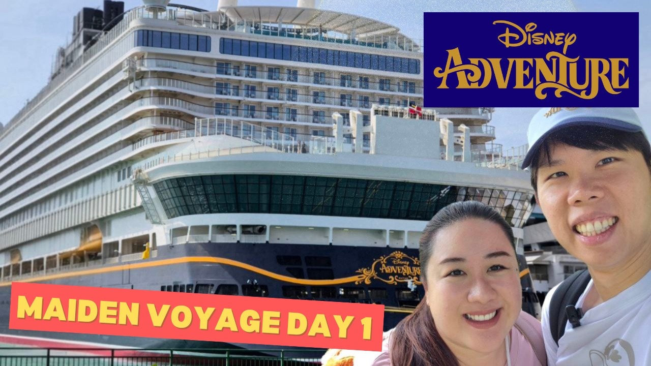 We Sailed the FIRST Disney Adventure Cruise: Everything We Ate & Did! 🚢 🇸🇬