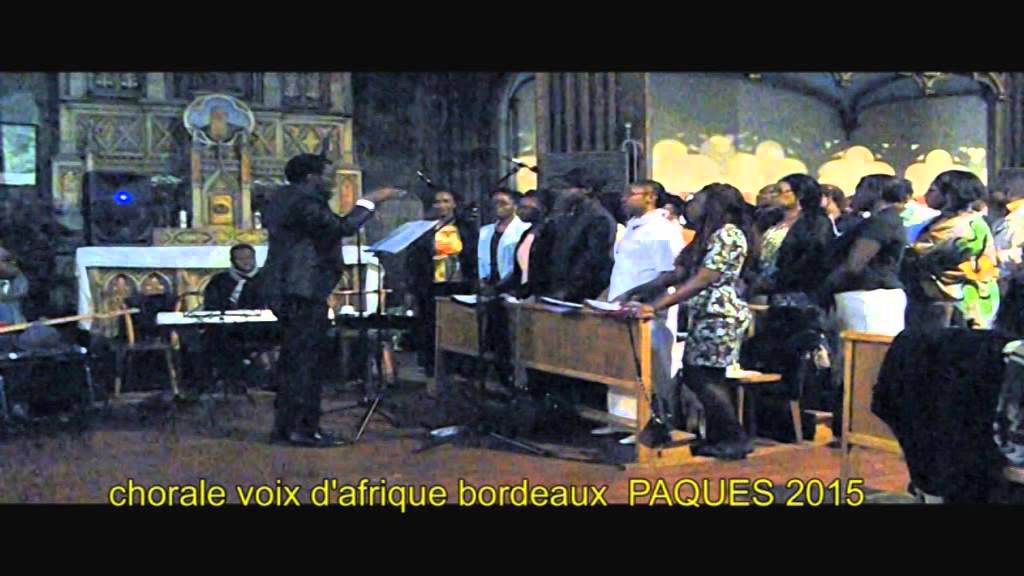 Alléluia de Handel - Messe de Pâques - Chorale Voix d'Afrique de Bordeaux