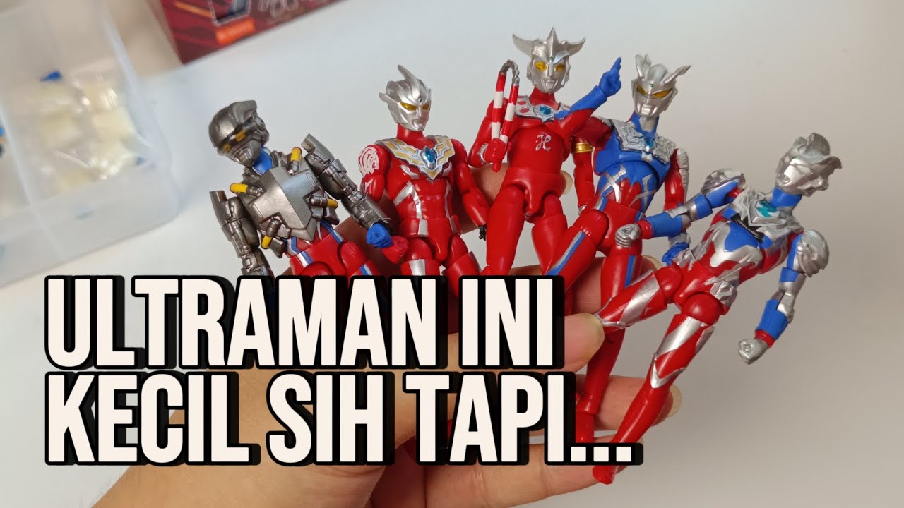 500 RIBUAN CUMA DAPAT MAINAN KAYAK GINI? - Chodo Ultraman Alpha 2 Complete Set of 6