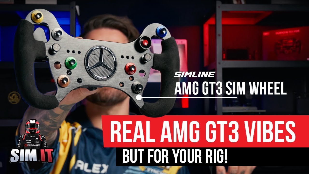 This Simline AMG GT3 Wheel Feels Like a Real Race Car!