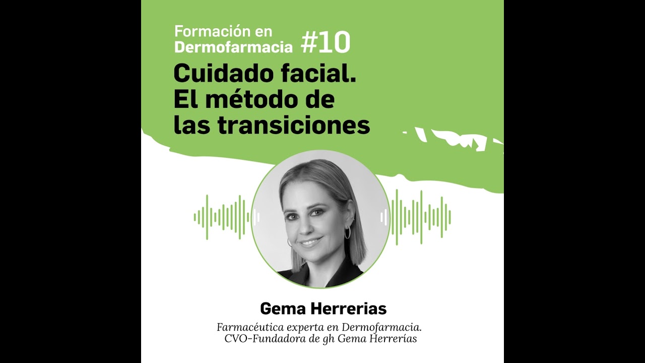 Cuidado facial. El método de la transiciones