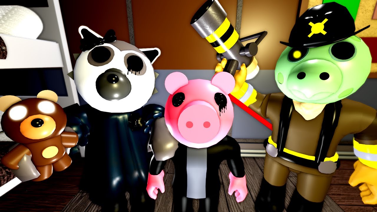 ROBLOX PIGGY - LAURA and TOBI ORIGIN STORY ANIMATIONS! Roblox Piggy Book 2 Roleplay Theories