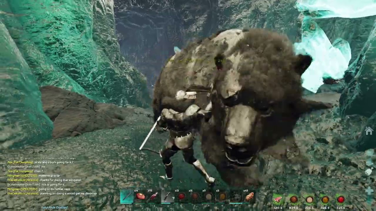 Ark Ascended: Ice Cave Loot SOLO Run - PVE Official