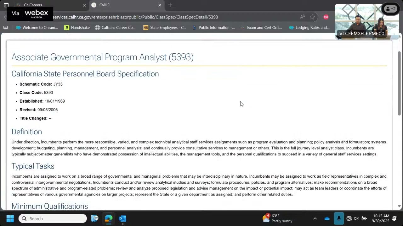 Caltrans Career Connections Fall 2025: How to Apply for a State Job