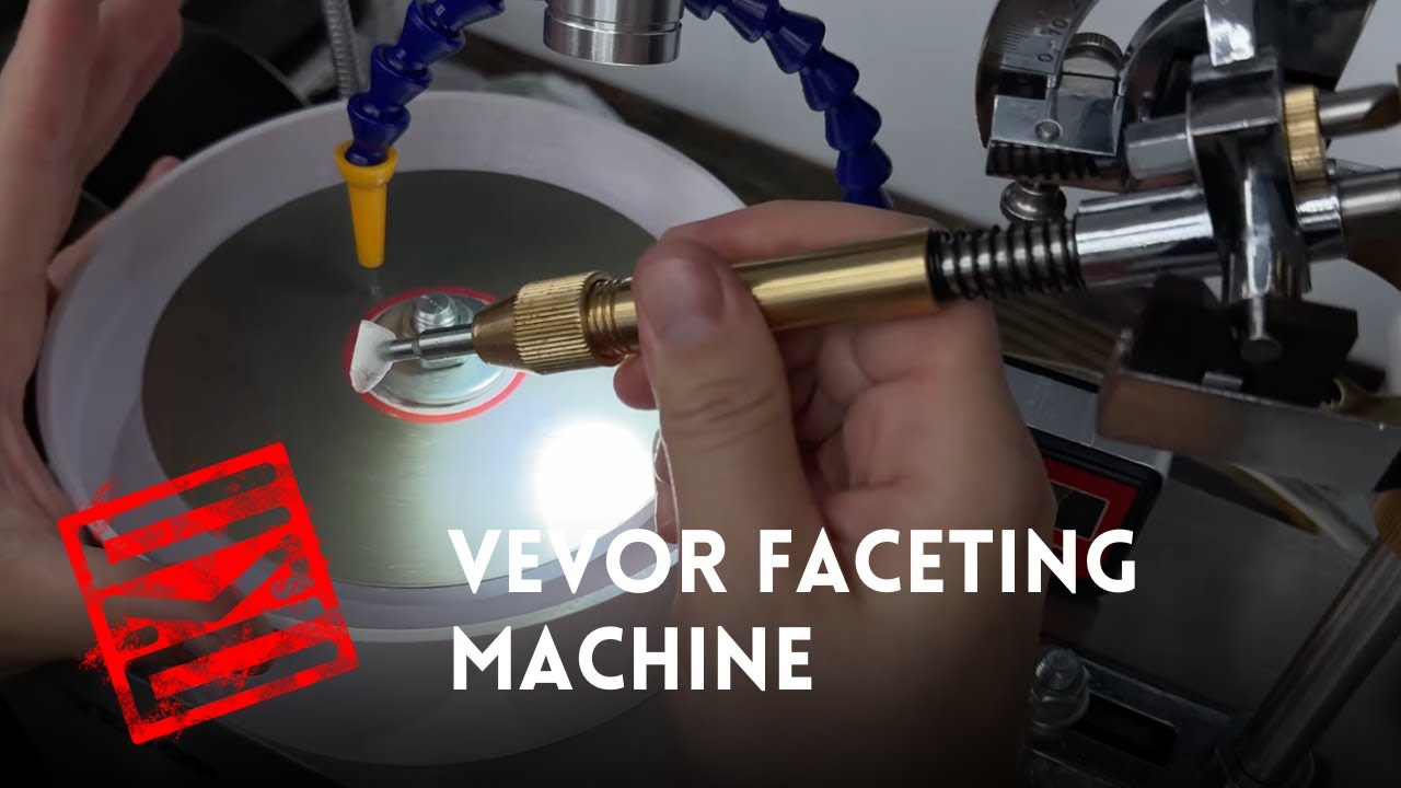 Part 1: Gem Cutting Vlog - Vevor Faceting Machine Unboxing & Setup