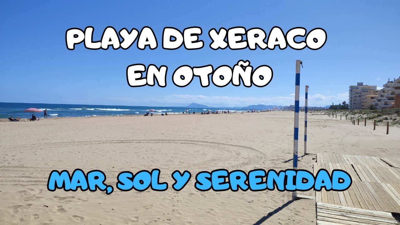 ESPAÑA //¿Aún te puedes BAÑAR  en OTOÑO en la PLAYA DE XERACO?
