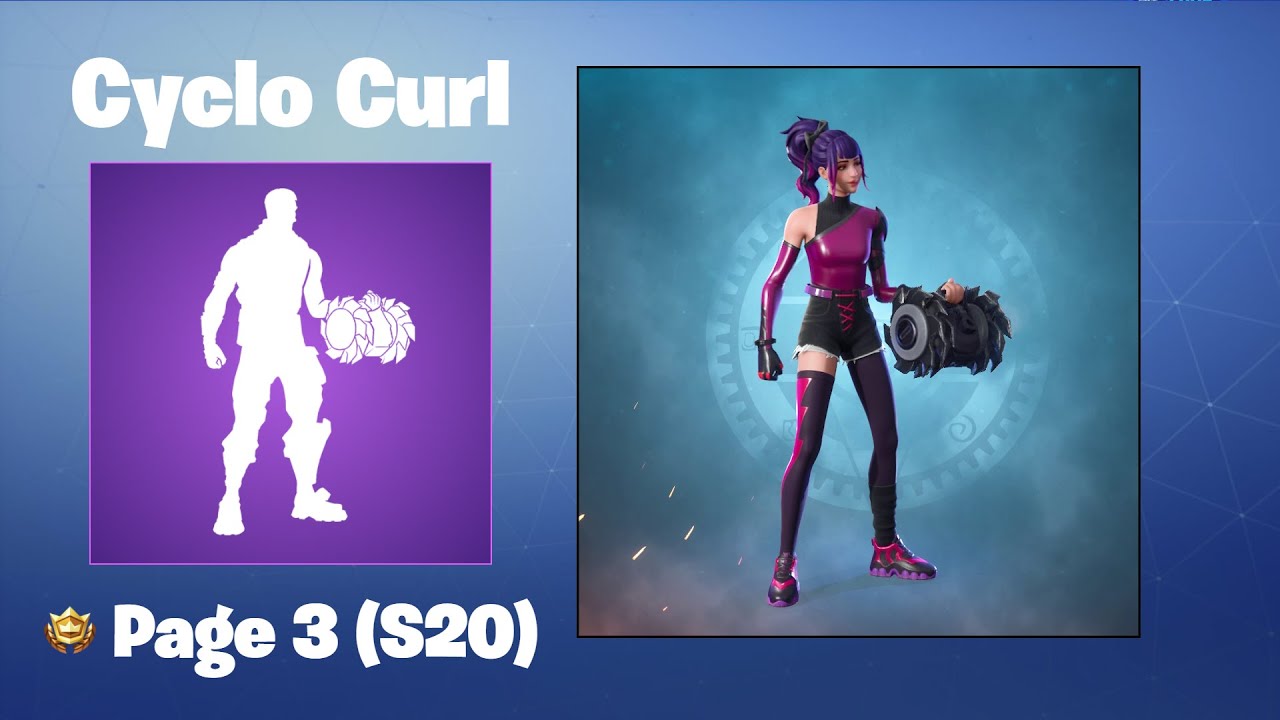Cyclo Curl | Fortnite Emote
