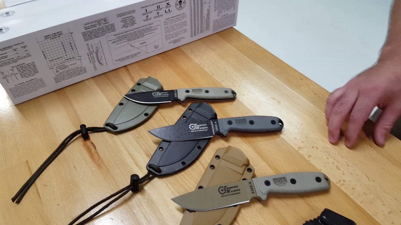 Brooks Introduces the TM ESEE Knives