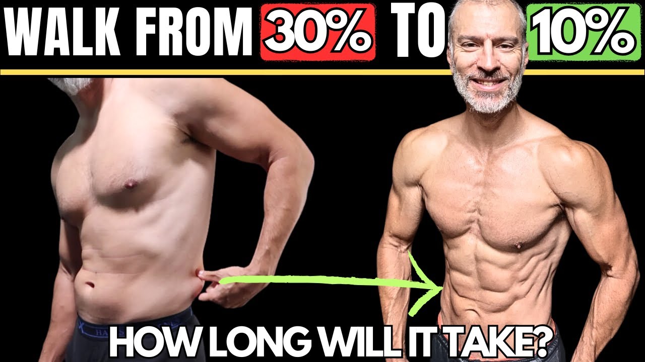 30% to 10% Body Fat Timeline Explained