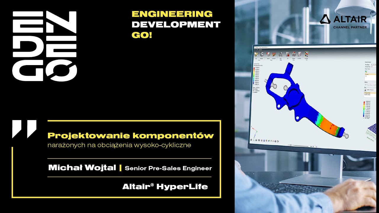 Altair HyperLife | Projektowanie komponentów narażonych na obciążenia wysoko-cykliczne