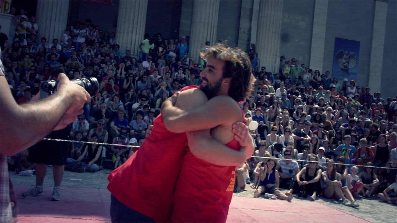 Quarter Final - Carlos Neto vs. Jaan Roose @ Globetrotter Slackline World Cup 2013
