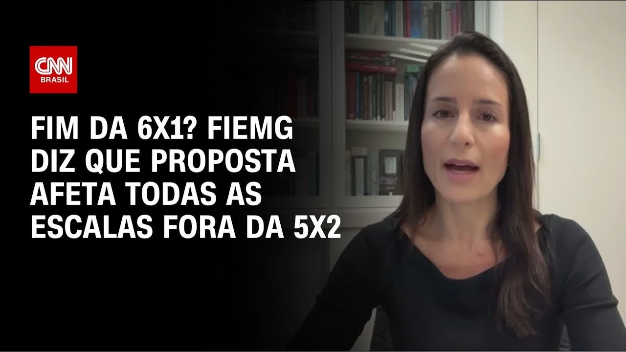 PEC n&atilde;o mira s&oacute; fim da escala 6x1, mas qualquer modelo diferente da 5x2, diz FIEMG | LIVE CNN