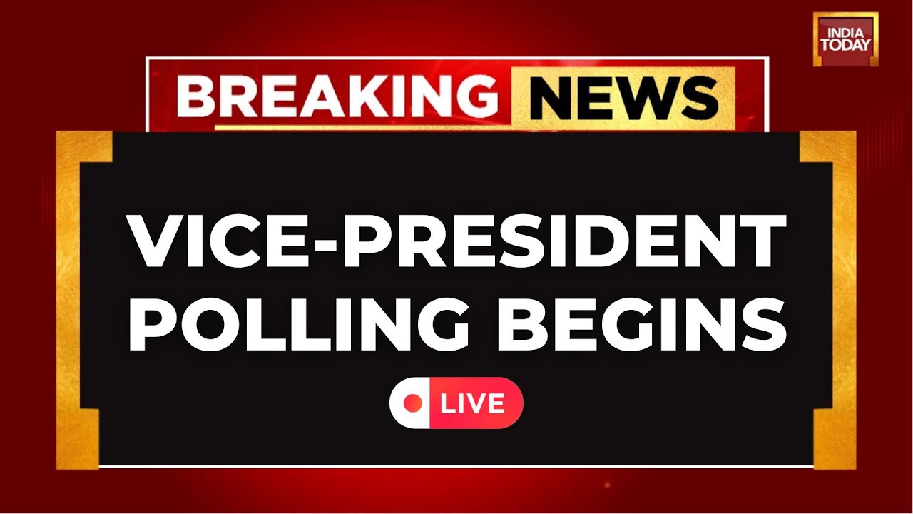 Vice President Election 2025 LIVE Updates: CP Radhakrishnan vs Sudershan Reddy | PM Modi To Vote