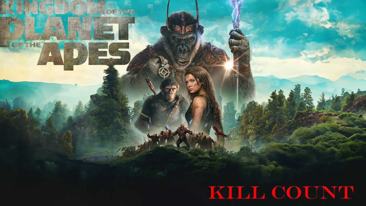 Todas las Muertes - Kingdom of the Planet of the Apes (2024) Kill Count