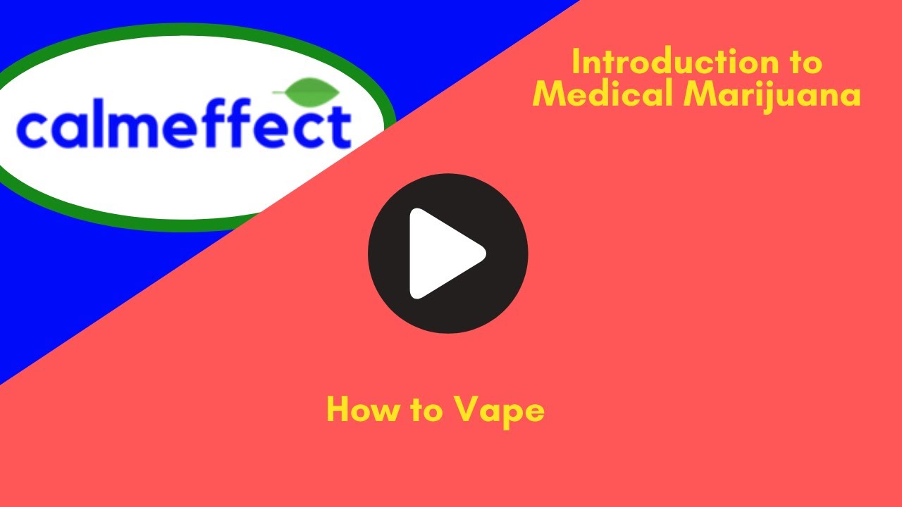 How do you use a vape pen- medical marijuana vaping.