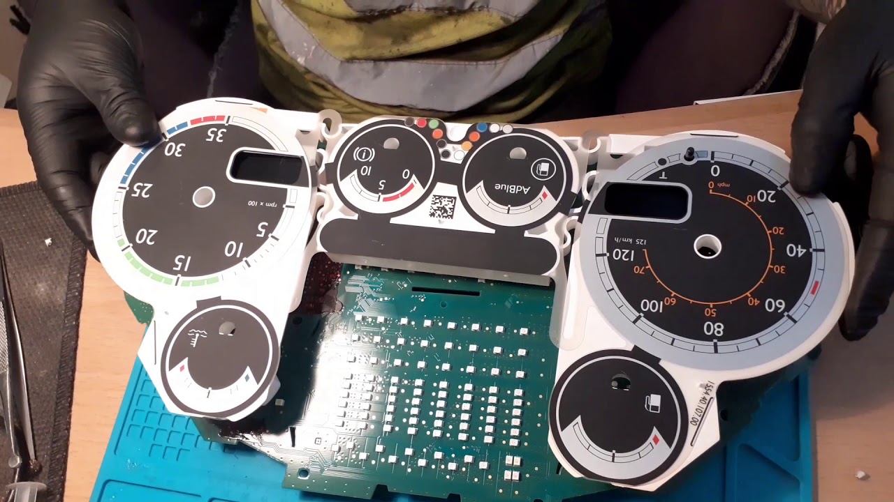 DAF instrument cluster repair