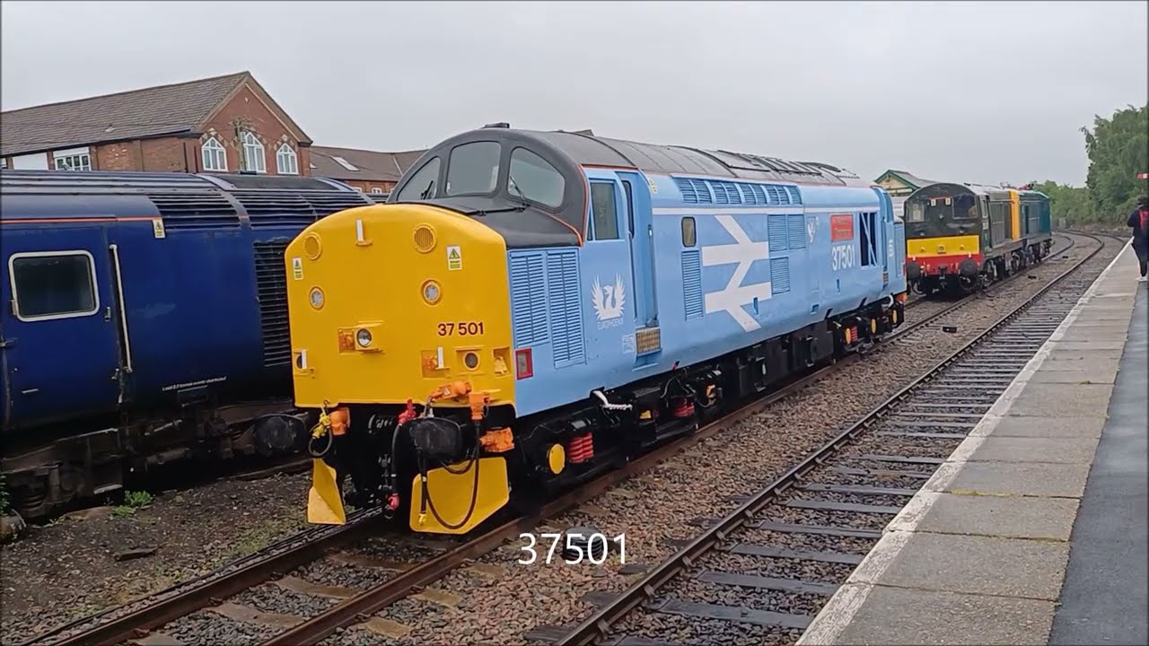 24.05.2025 Mid Norfolk Railway Diesel Gala incl. double and triple headers