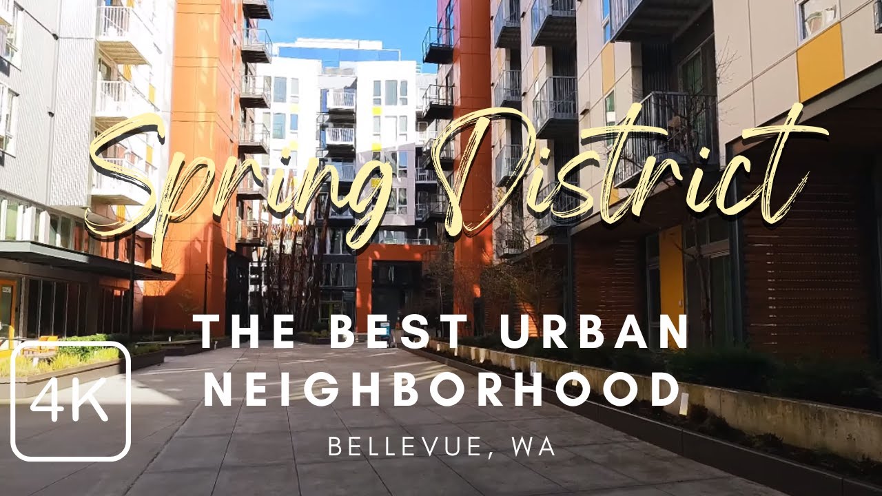 Exploring Bellevue's Spring District & Meta's PNW HQ (Facebook) by E-Scooter