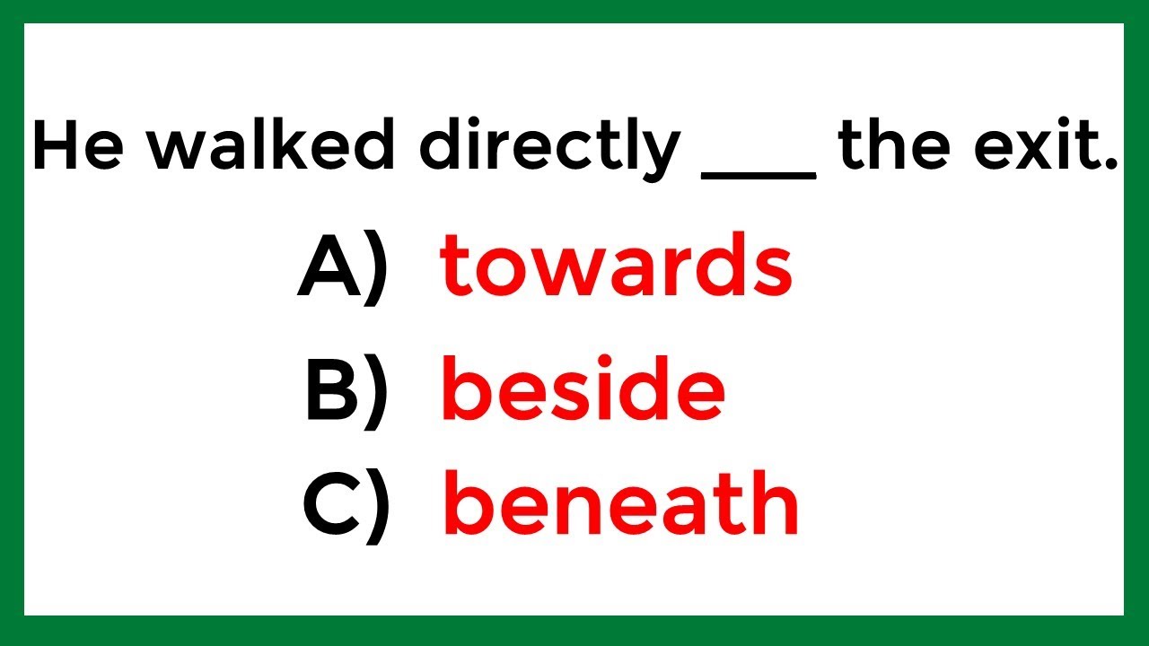 English Grammar Challenge | Can You Score a Perfect 100%? #145