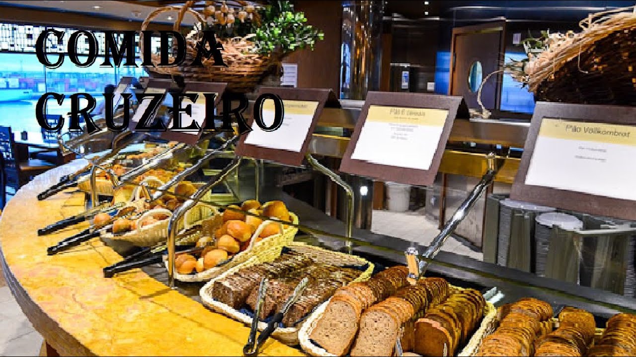 COMO É A COMIDA NO CRUZEIRO/ 24 horas comendo de tudo em um cruzeiro all inclusive/ COSTA DIADEMA