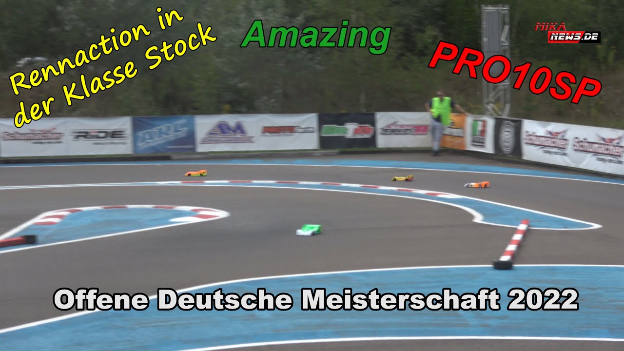 Amazing Fight im A-Finale EG Pro10 SP um den deutschen Meistertitel 2022 beim RC Speedracer