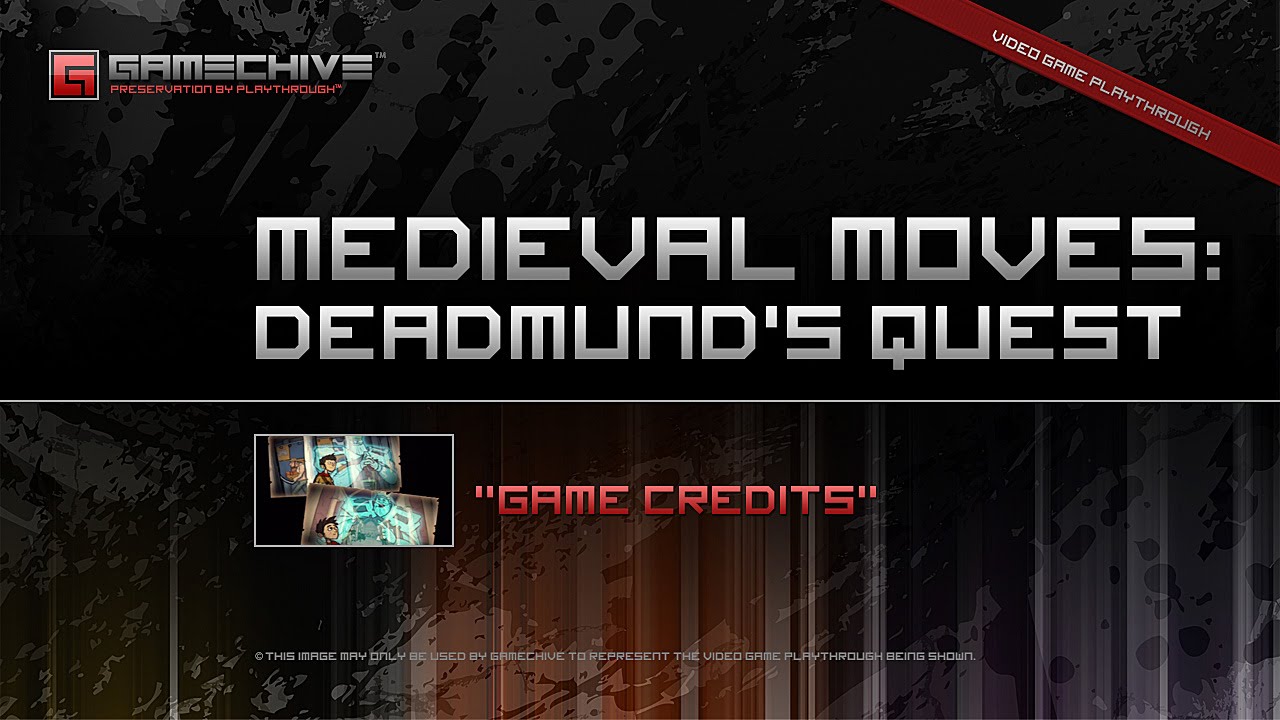 Medieval Moves: Deadmund's Quest (PS3) Gamechive (Game Credits)