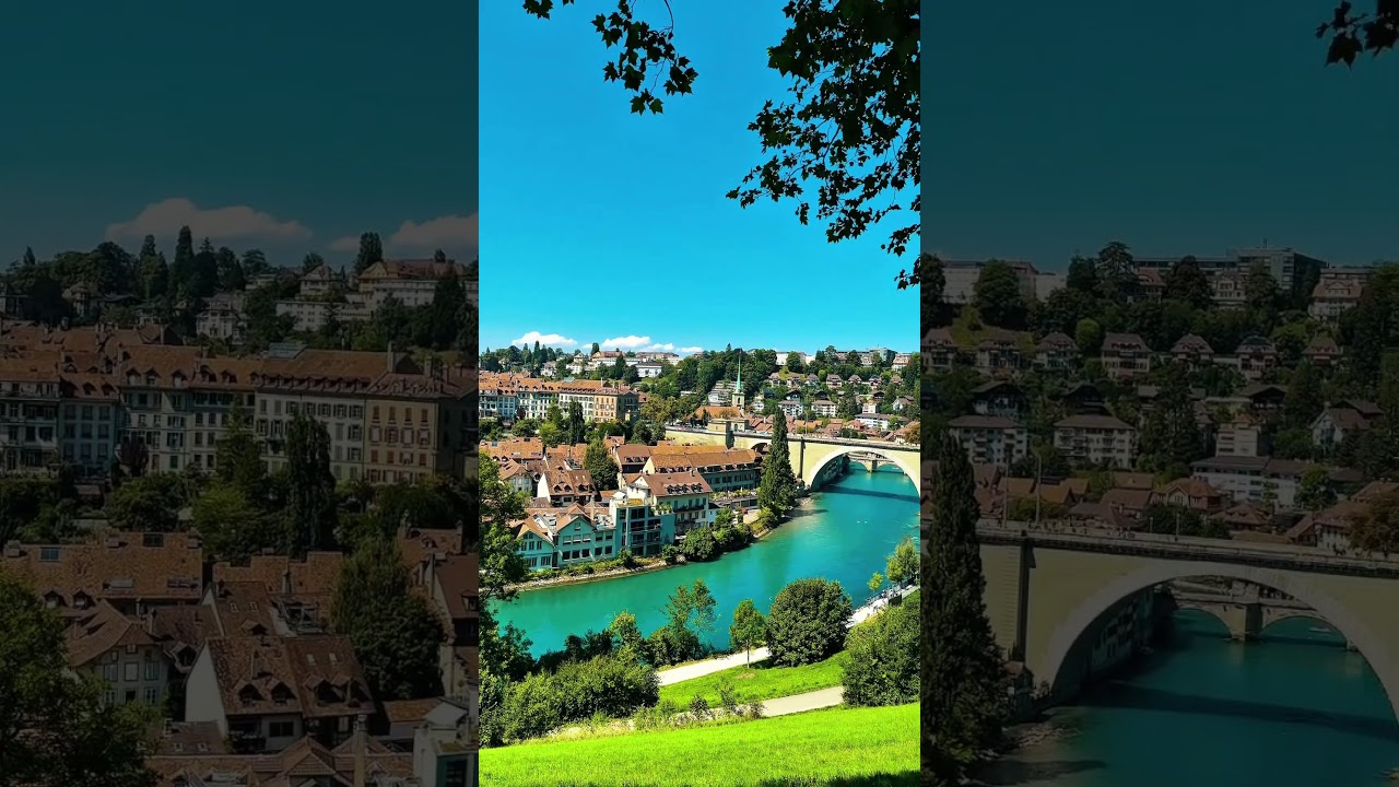 Stunning Views of Bern🇨🇭❤️ #Bern #Switzerland #BernSwitzerland #TravelVlog #ExploreSwitzerland