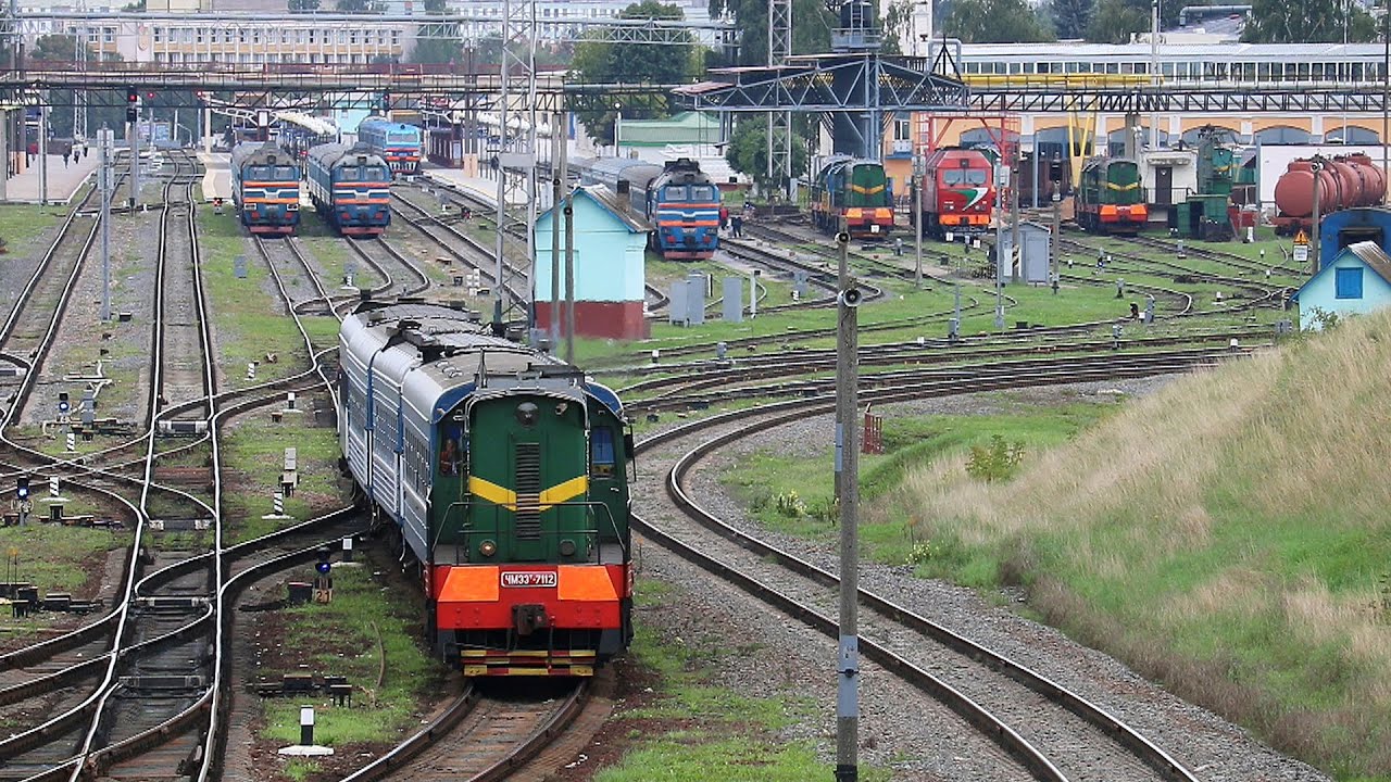 Маневровый тепловоз ЧМЭ3Т-7112 