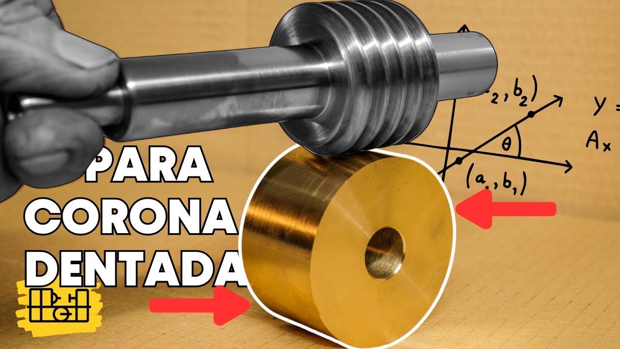 Расчет НАКЛОНА зуба коронки (СДЕЛАНО НА ТОКАРНОМ СТАНКЕ) Мой способ, и он не подводит!