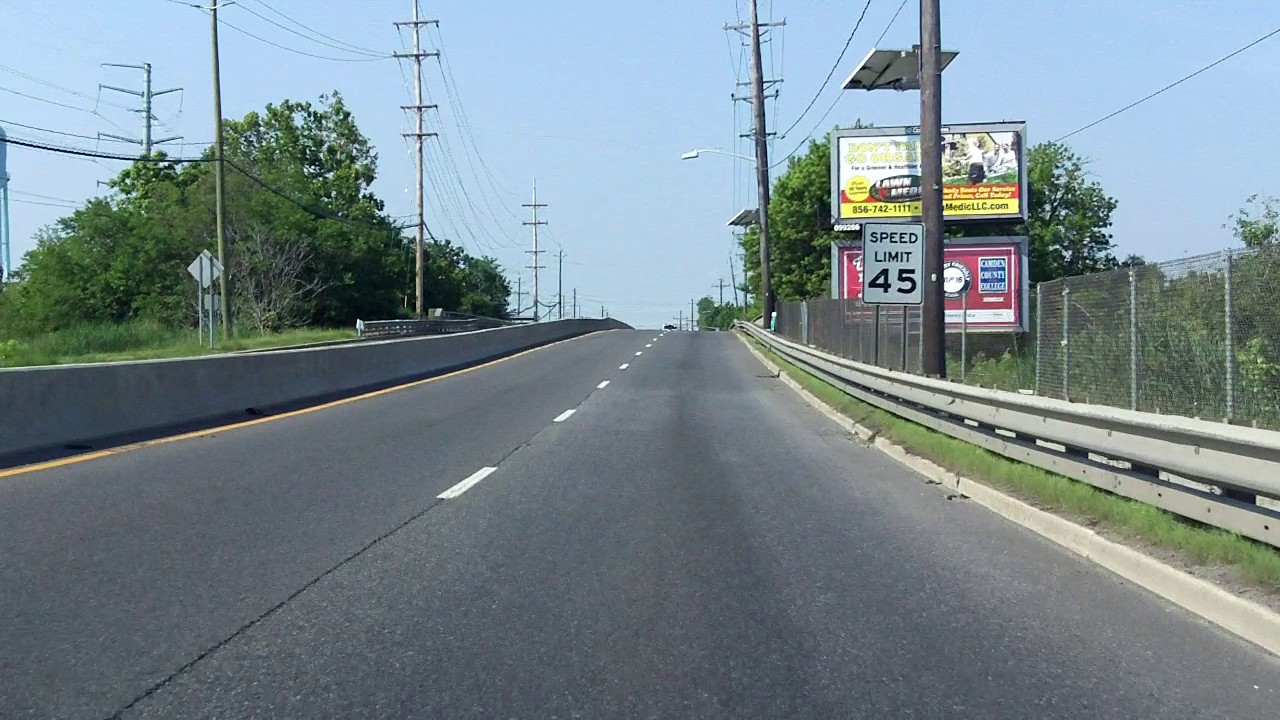US 130 (NJ 168 to I-295) southbound