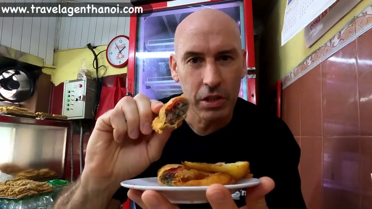 Bang Goi & Banh Tom in Hanoi - My favourite Food in Vietnam