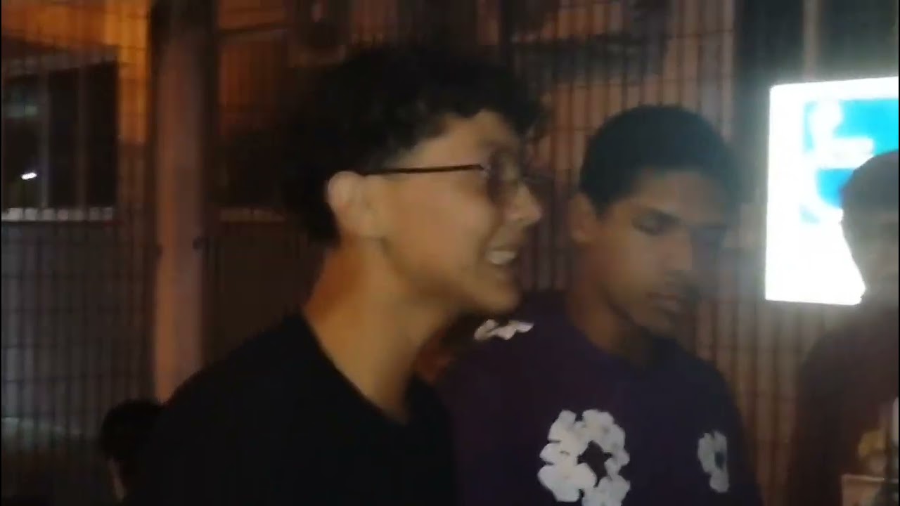 Batalha do butuja! Fabão e Isa VS gosth e Chris 1 round 