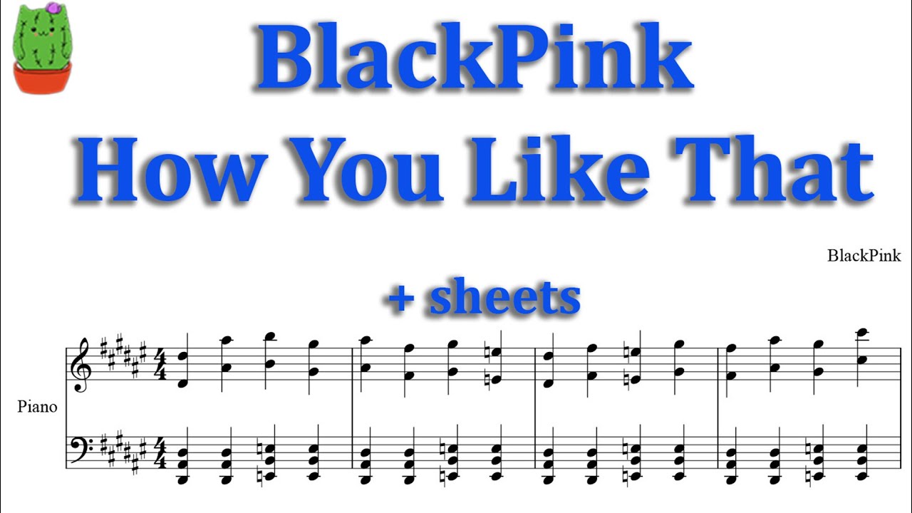 BlackPink  -  How You Like That