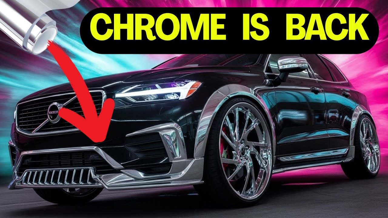 Volvo XC60 Chrome Front Customization | Retro Inspired