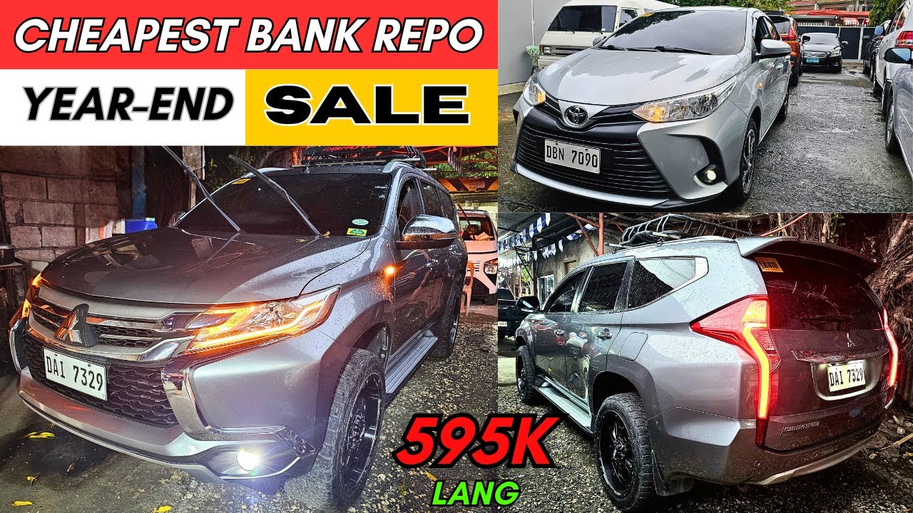 BILIHAN NG PINAKAMURANG  MONTERO SPORT & VIOS UP TO 50% OFF (PICK-UP, SUV, ) CHEAPEST REPO CARS 2025