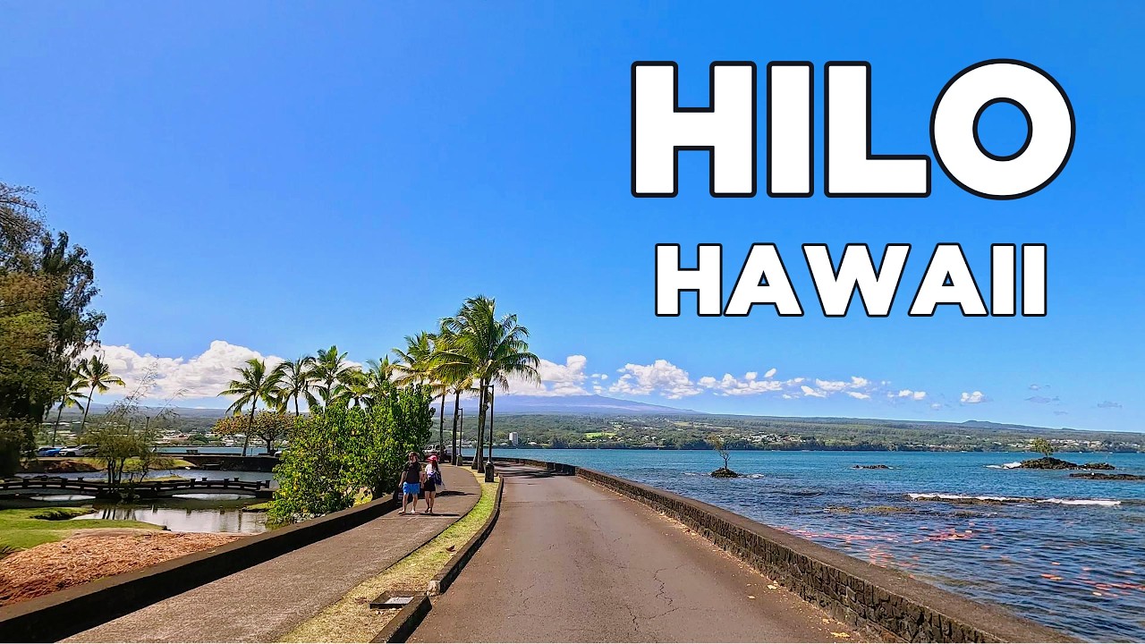 Driving Through Hilo, Hawaii | Scenic Tour of the Big Island in 4K