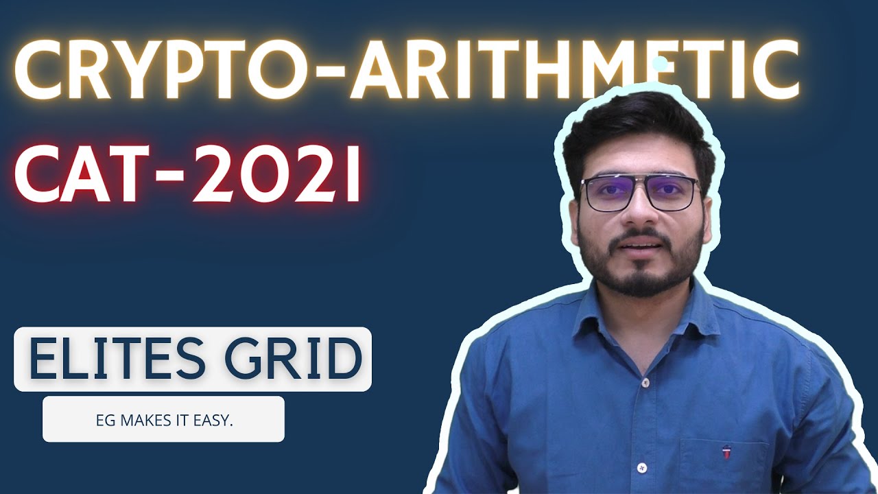 Crypt-Arithmetic for CAT 2024 | Important for CAT