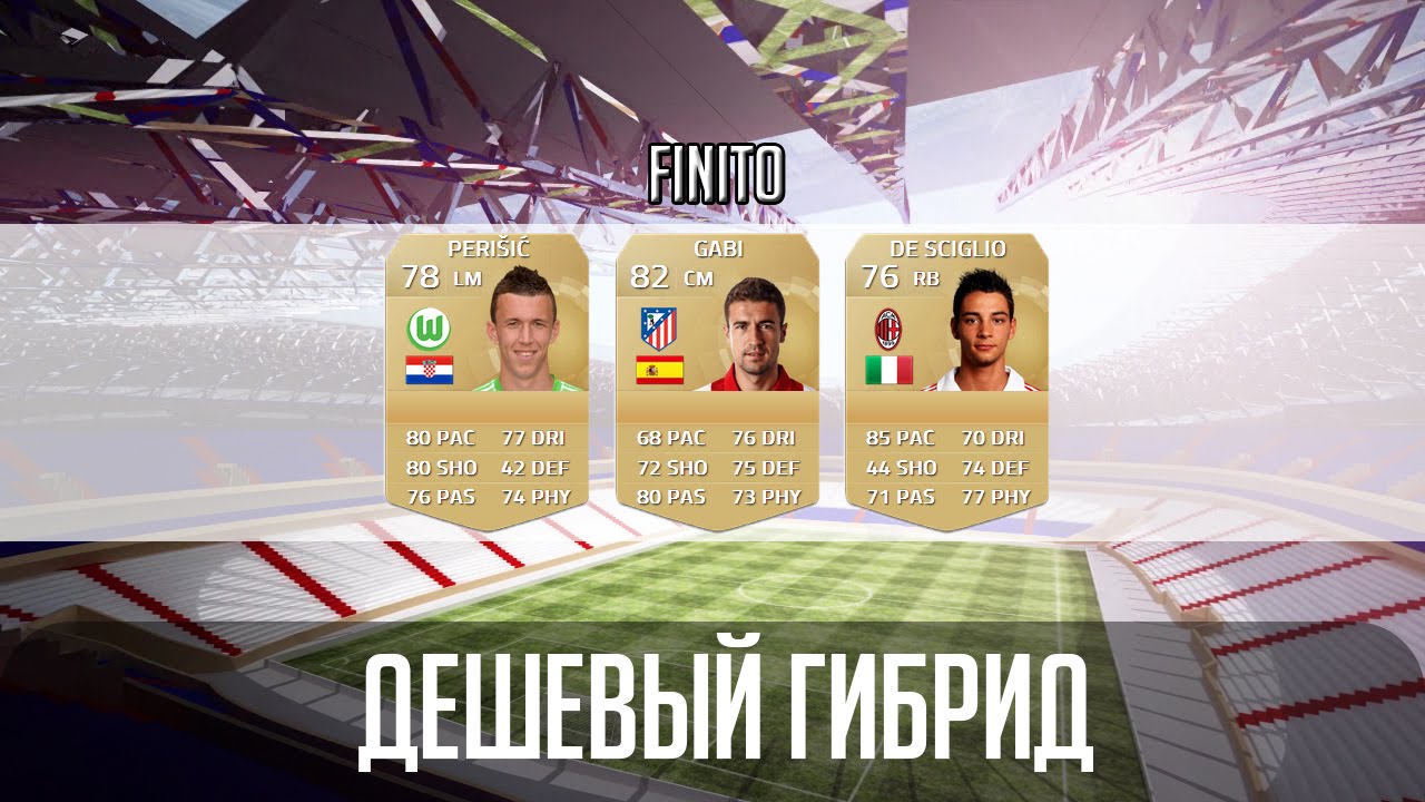 FIFA 15 Сборка состава. ДЕШЕВЫЙ ГИБРИД