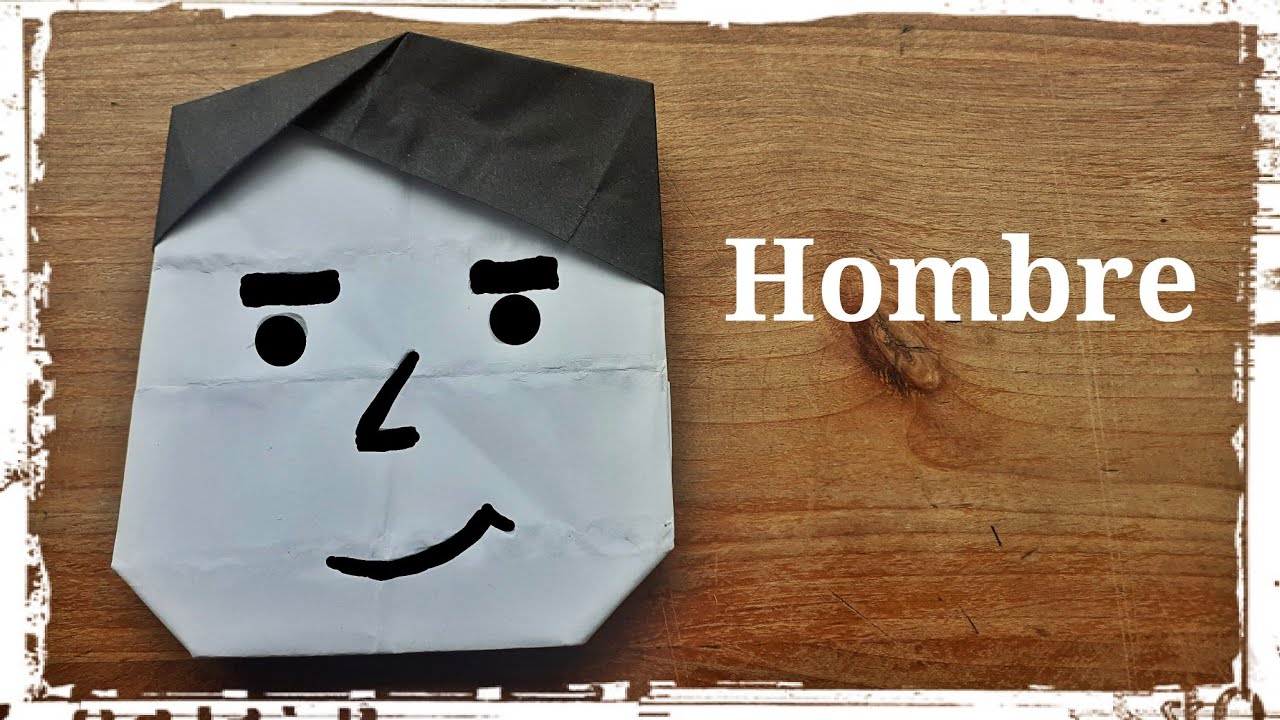 Hombre de Papel - Origami