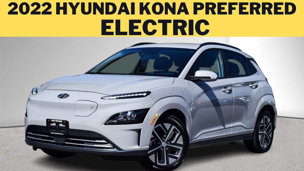 2022 Hyundai Kona Electric Preferred real life walkaround! (used)