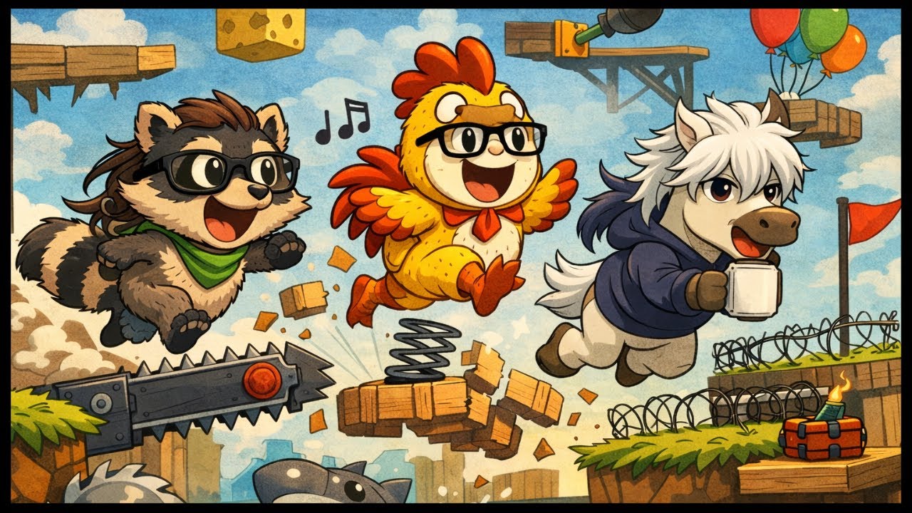 HALElujah #069 Die Ultimative Hühnchen-Pferd-Party mit HAKI & KEEBRO! 🦝 Ultimate Chicken Horse