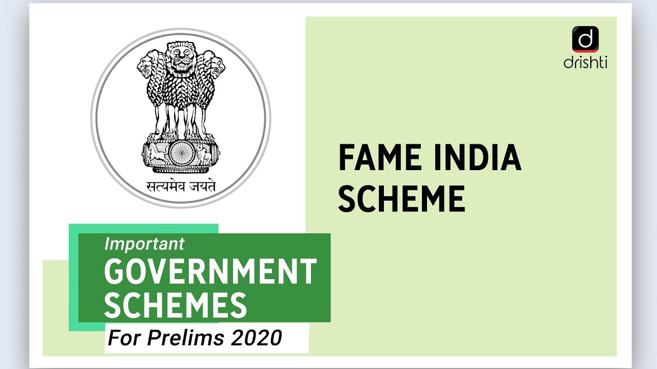 Important Government Schemes - FAME India Scheme