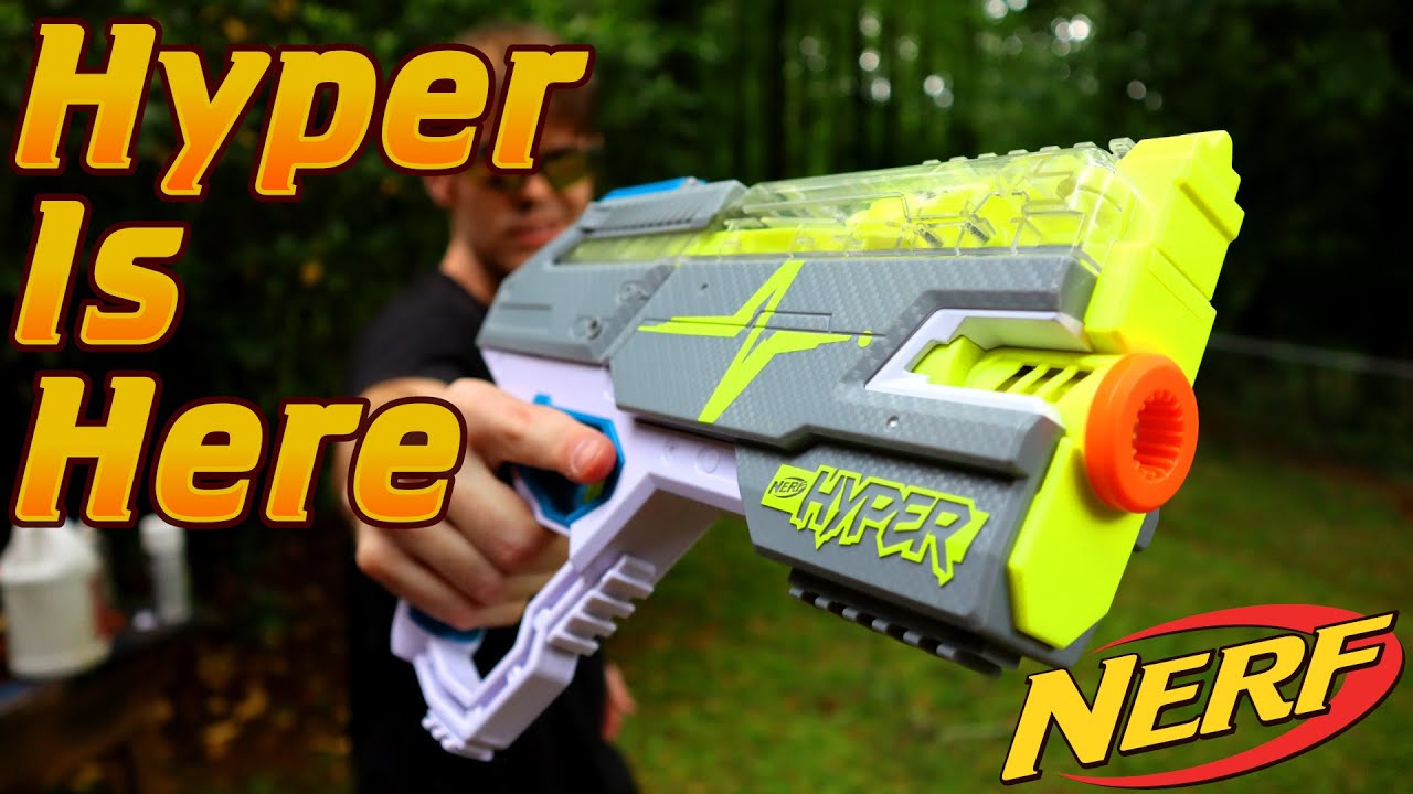 Honest Review: The NERF Hyper Rush-40 (A FIRST LOOK AT HYPER!!!)