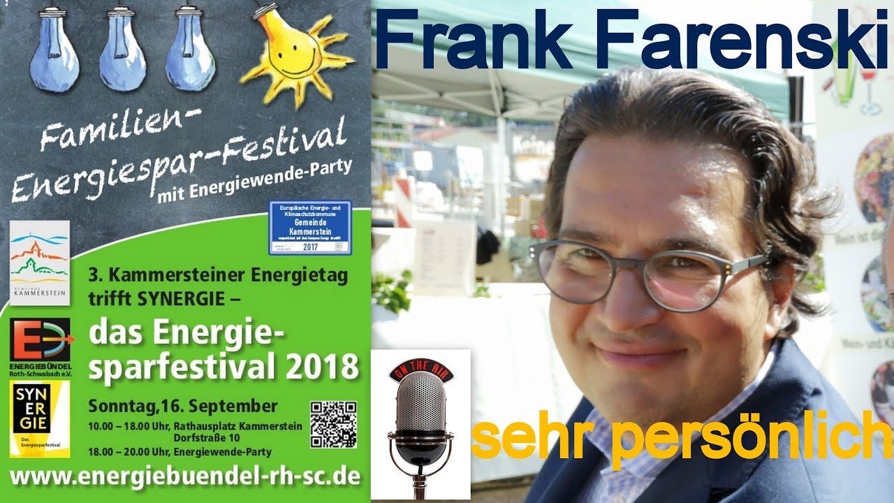 Frank Farenski ganz privat/Energiespar-Festival in Kammerstein 2018
