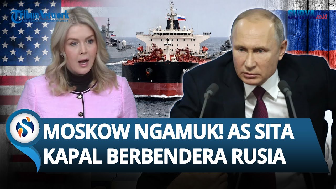 RUSIA NGAMUK AS Sita Kapal Tanker Moskow di Atlantik: Washington Langgar Konvensi PBB!