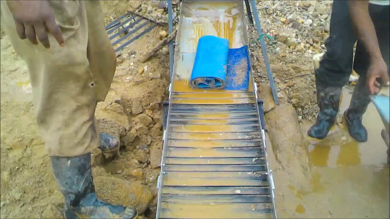 Oro fino en los rios ecuador recovery of fine gold from the river