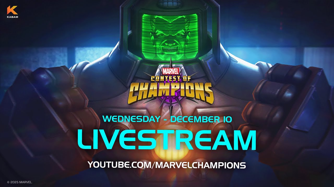 Anniversary LIVESTREAM 🕹️  | Marvel Contest of Champions