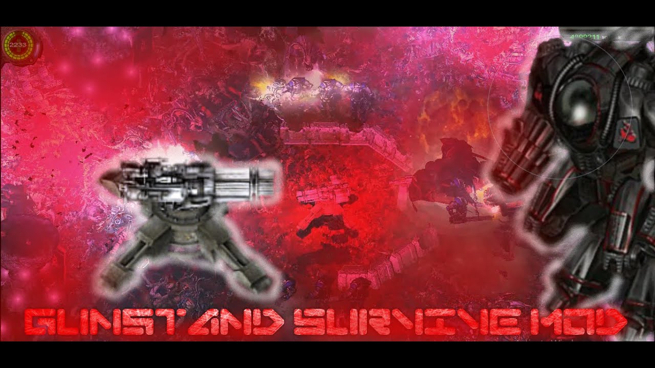 Alien Shooter 2 - Objects Extended. Gunstand Survive Mod.