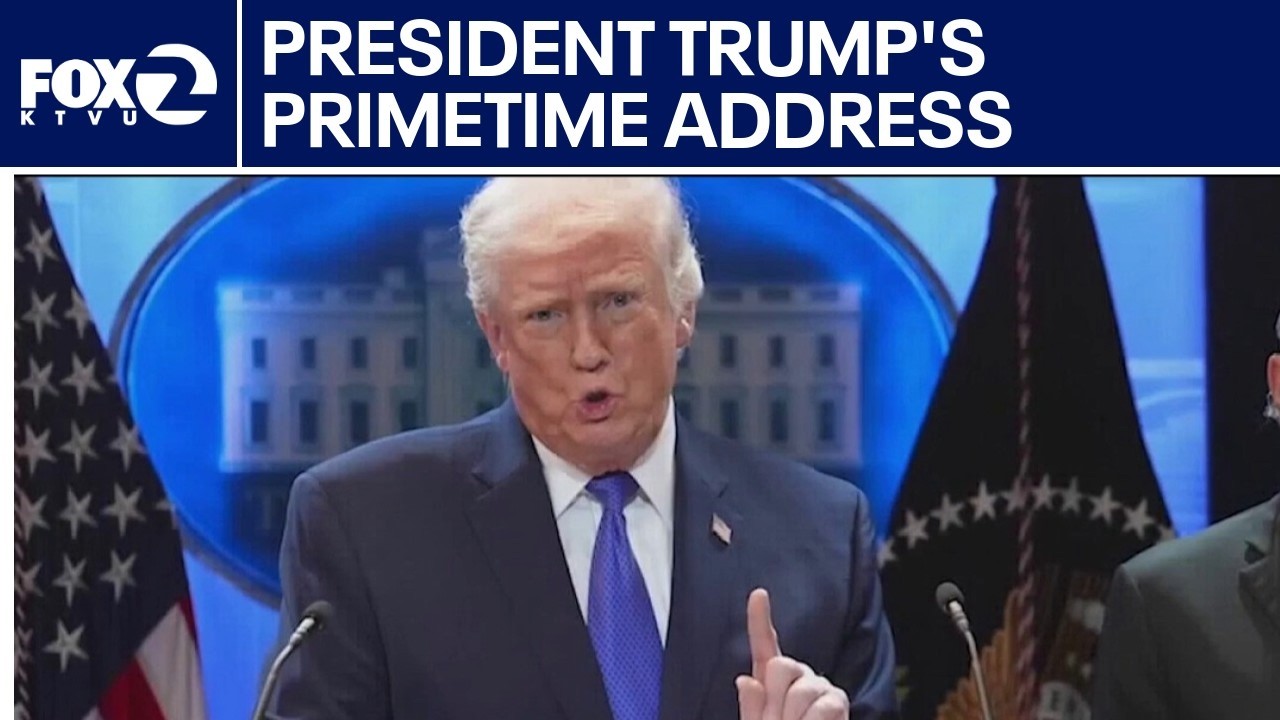 WATCH LIVE: President Trump's address to the nation